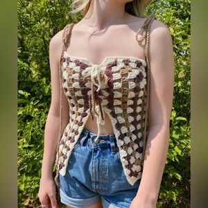 Handmade crochet top